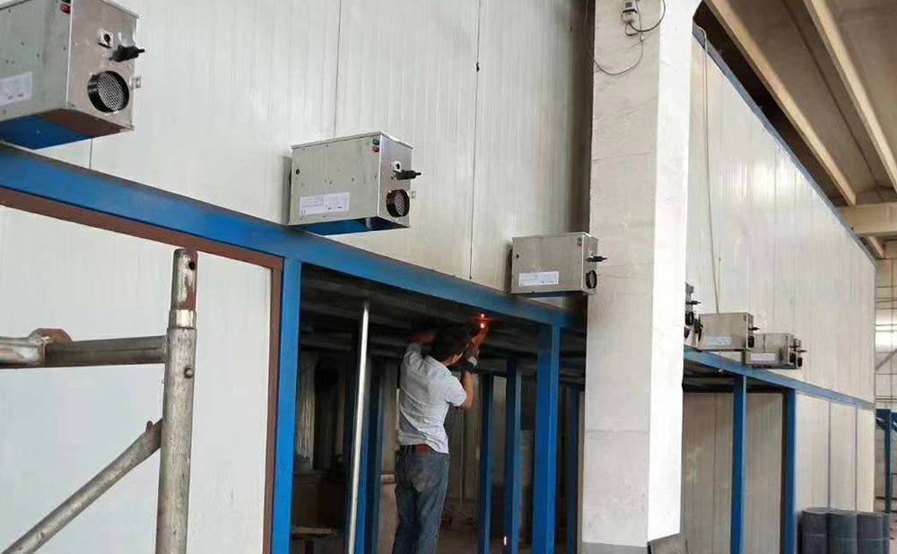 青岛喷塑流水线改造升级