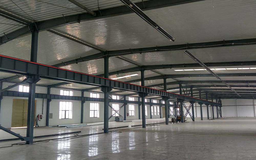 河北保定车间燃气红外辐射采暖系统