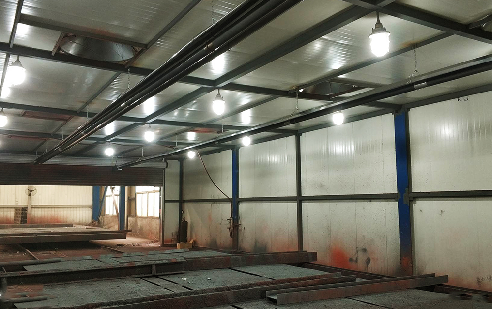 钢结构水性漆烘干加热设备